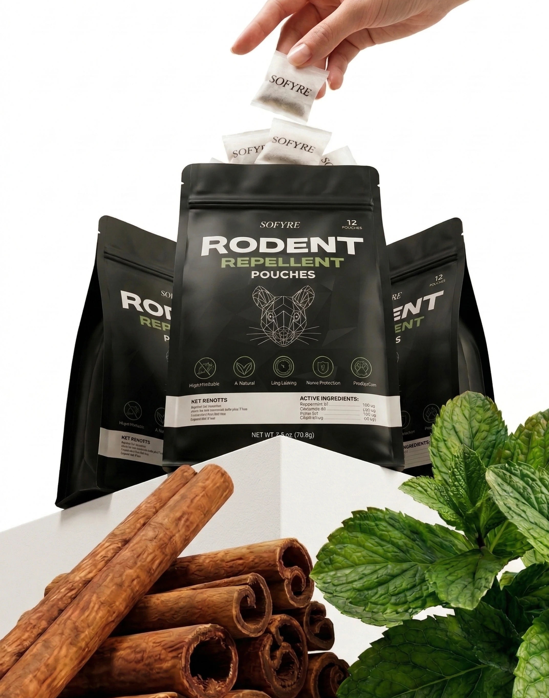 Rodent Repellent Pouches — product detail